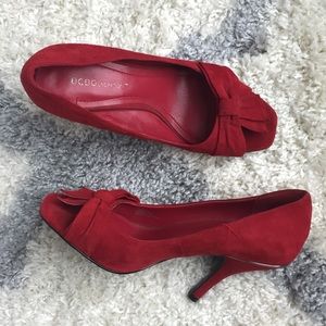 BCBG Red Shoes
